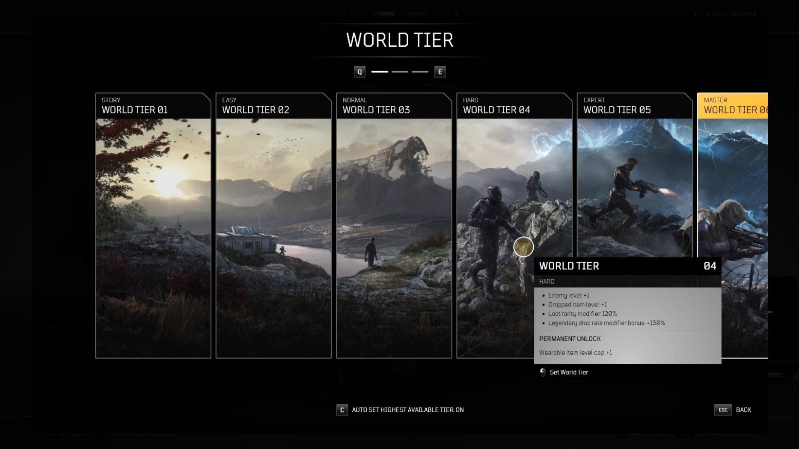 Outriders World Tiers What the difficulty levels mean VG247